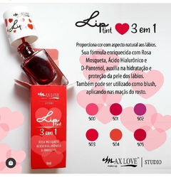 LIP TINT 3 EN 1 MAX LOVE TONO 503 VEGANO en internet