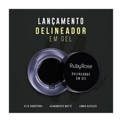 Imagen de DELINEADOR EN GEL BLACK RUBY ROSE A PRUEBA DE AGUA