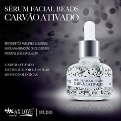 Sérum Facial Perlas de Carbón Activado VEGANO Max Love - Reka Beauty Shop