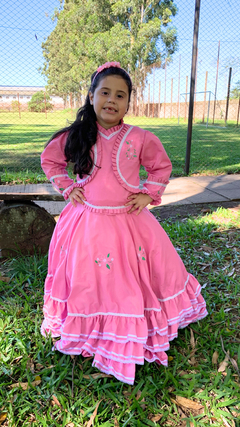 VESTIDO DE PRENDA INFANTIL - Rincão Gaúcho Pilchas