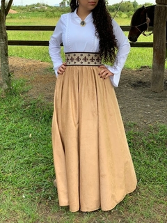 Saia de sale prenda suede