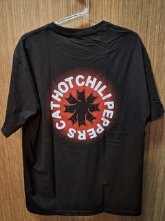 CAMISETA CAT HOT CHILI PEPPERS ( FRENTE E COSTAS ) - comprar online