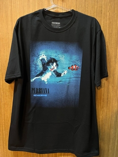 CAMISETA PURRVANA (NIRVANA)