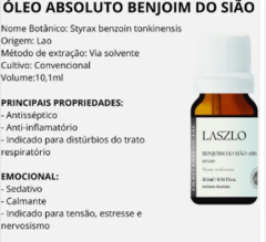 Óleo Absoluto de Benjoim do Sião 10ml (Laszlo) - comprar online