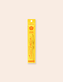 Incenso de Vareta de Flor de Laranjeira (Maroma Encens d'Auroville - Stick Incense - Orange Blossom - 1 Pack of 10 Sticks na internet