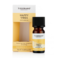 Óleo para Difusor Happy Vibes Tisserand 9ml (Vaporizador com Tea tree, Bergamota e Noz moscada) na internet