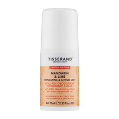 Desodorante Roll On -Mandarina e Lima 75ml ( Tisserand) - comprar online