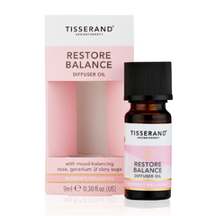 Restore Balance Óleo Para Difusor Tisserand 9ml (Rosa, Gerânio e Sálvia) - comprar online