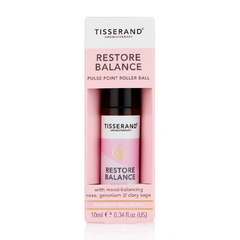 Restore Balance Roll On 10ml Tisserand (Sinergia Rosa, Gerânio e Sálvia)