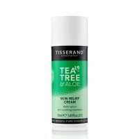 Tea Tree & Aloe Skin Relief Cream (50ml )Tisserand (Multi ação Tratamento Calmante para a Pele e Manchas)