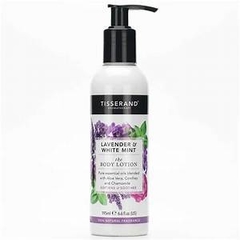 The Body Lotion Lavender & White 195 ml Tisserand-Lavanda e Hortelã Branca(Loção Corporal)