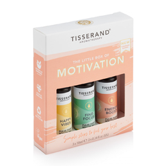 Kit The Little Box Of Motivation 3x10ml Tisserand (A Caixinha da Motivação)