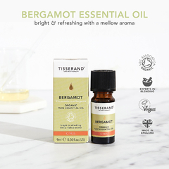 Óleo Essencial Bergamota Orgânica 9ml (Bergamot Orgânic ) Tisserand - Tisserand Aromatherapy