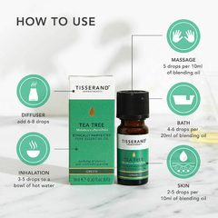 Óleo EssenciaL de Tea Tree Ethically Harvested 9ml Tisserand (Melaleuca) - loja online