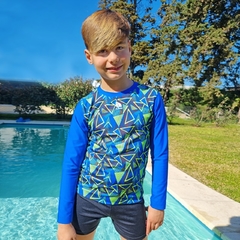 Remeras Lycra niños con proteccion uv 50+