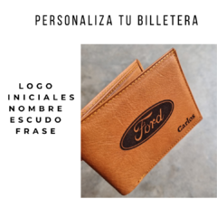Billetera doble tarjetero - Cuero Premium / Art 1103 en internet
