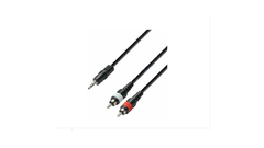 Cable RCA / Miniplug 3M (K3ywcc0300). Adam Hall