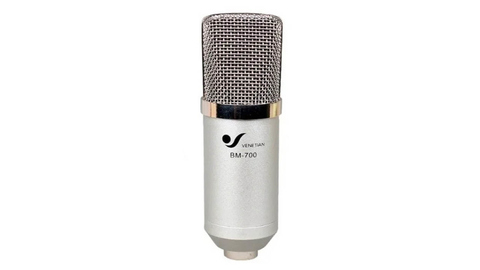 Micrófono Condenser BM-700 Silver. Venetian