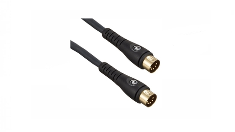 Cable Midi/Midi 5 Conectores Dorados 1,5 mtr. D´addarío