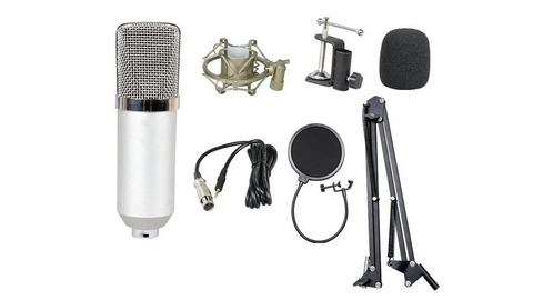 Micrófono Streaming Kit N3 Silver. Venetian