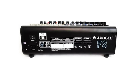 Consola de Sonido F8. Apogee