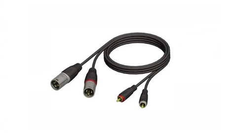 Cable XLR/RCA REF701/1.5-H. Procab
