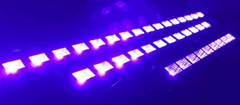Barra LED UV. Uv Bar18. Tecshow