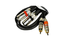 Cable XLR/RCA RCA-XLR-2M. Stagelab - comprar online