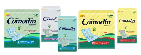 Pañal Comodín Básico x 100 unidades (2 paquetes de 50 unidades) – SERAMH