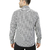 Camisa Manga Longa Social Masculina Comfort Fit Xadrez Branco e Preto LC422105 - Rechia Store - Loja de Gravatas e Acessórios
