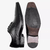 Sapato Democrata de Couro Preto Cadarço - Rechia Store - Loja de Gravatas e Acessórios