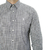 Camisa Manga Longa Social Masculina Comfort Fit Xadrez Branco e Preto LC422105 - loja online