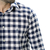 Camisa Manga Longa Social Masculina Slim Fit Flamê Xadrez Vichy Marinho e Palha LS122011 - loja online