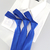 Gravata Slim Azul Royal Textura Fosca na internet