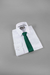 Gravata Slim Verde Esmeralda Textura Listrada - Rechia Store - Loja de Gravatas e Acessórios