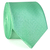 Gravata Slim Verde Menta Textura Quadriculada Desenhada