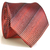 Gravata Tradicional Vermelha,Preta e Cinza Textura Desenhada