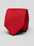 Gravata Tradicional Vermelha Textura Listrada - Rechia Store - Loja de Gravatas e Acessórios