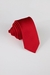 Gravata Slim Vermelha Textura Listrada - Rechia Store - Loja de Gravatas e Acessórios