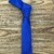 Gravata Slim Azul Royal, Textura Acetinada na internet