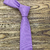 Gravata Tradicional Lilás Textura Quadriculada - Rechia Store - Loja de Gravatas e Acessórios