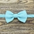 Gravata Borboleta Adulto Azul Bebê Textura Pontilhada BA-02002 - comprar online
