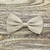Gravata Borboleta Infantil Bege Textura Acetinada BI-01009 - comprar online