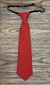 Gravata de Nó Pronto com Elástico Infantil Vermelha Fosca Lisa SLI-01028 - comprar online