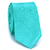 Gravata Slim Verde Tiffany Textura Acetinada