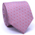 Gravata Slim Estampa Desenhada Rosa e Laranja SL-051225 - comprar online