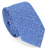 Gravata Slim Azul Textura Desenhada