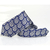 Gravata Slim Azul Marinho e Prata Textura Desenhada na internet