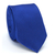 Gravata Slim Azul Royal Textura Listrada e Pontilhada