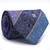 Gravata Tradicional Seda Estampa Desenhada Lilás, Azul Marinho e Azul Serenity CX0025-SE08057